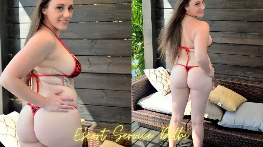 Russian girl inDelhi